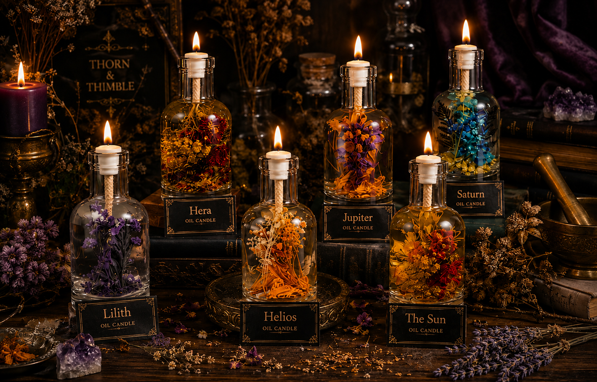 A Little Light, a Little Magic: Meet Our Refillable Oil Candles