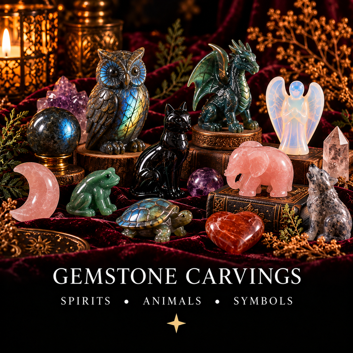 Gemstone Carvings