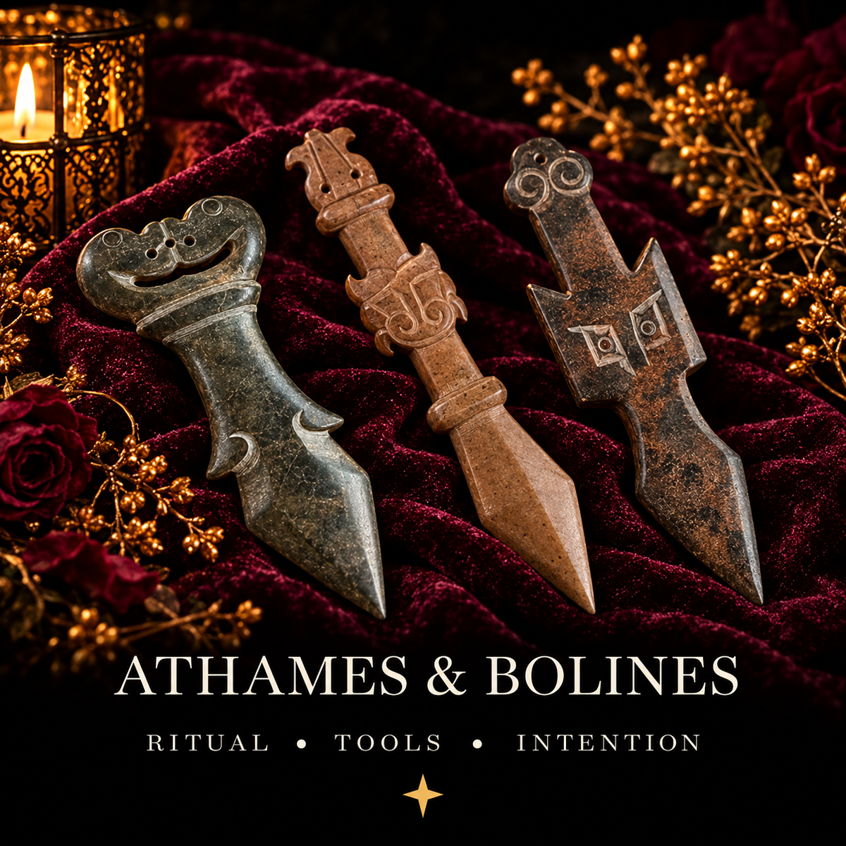 Athames & Bolines