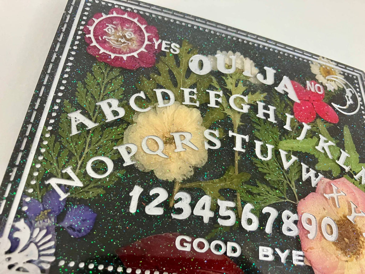 Handmade Resin Ouija Spirit Board with Planchette – Thorn & Thimble