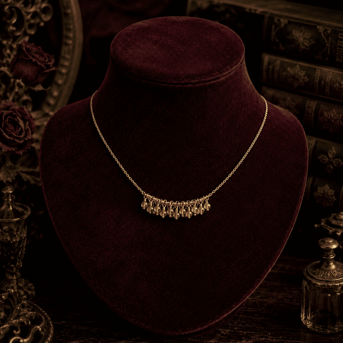 Labradorite Reign Fringe Necklace – Thorn & Thimble
