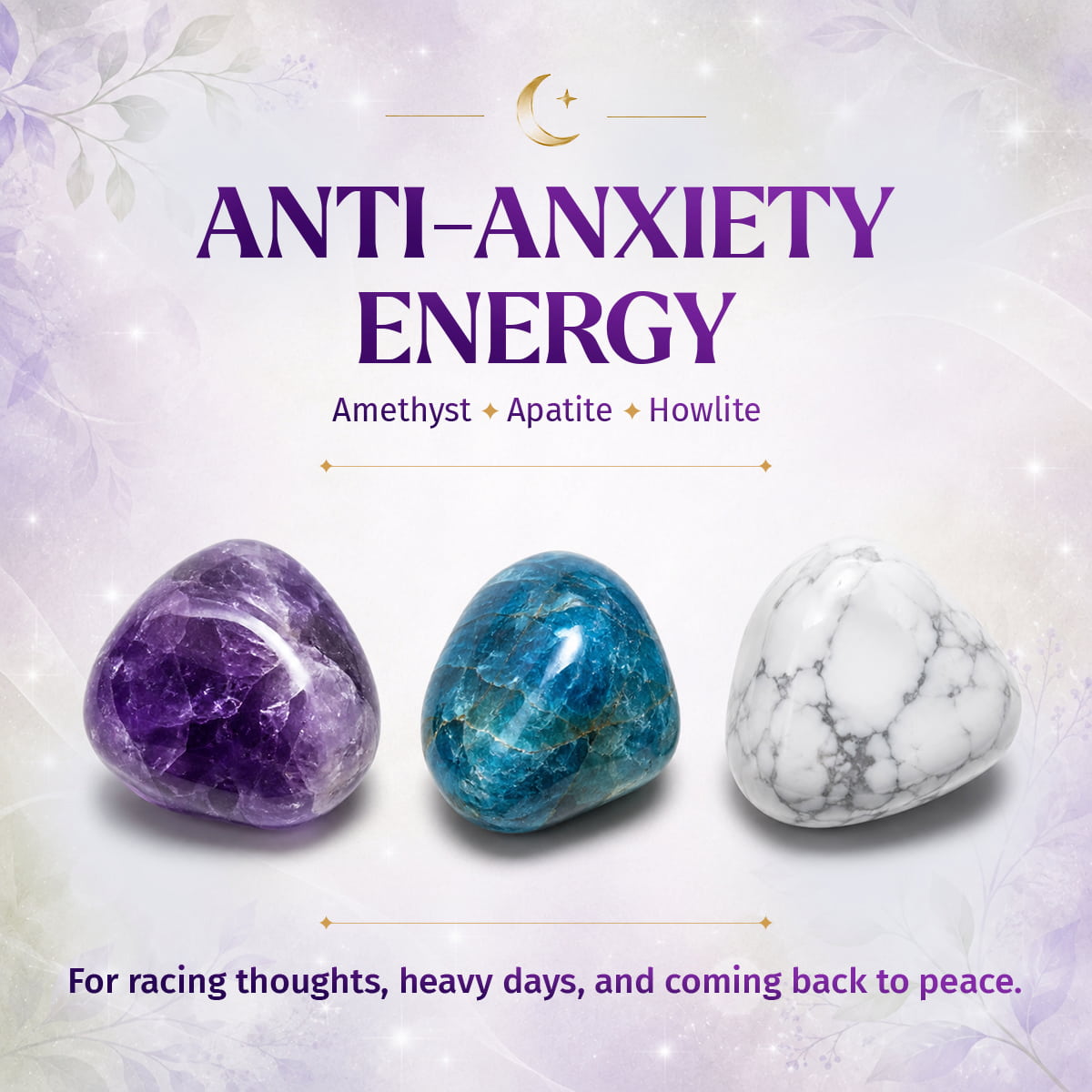 Calm & Clarity Crystal Trio