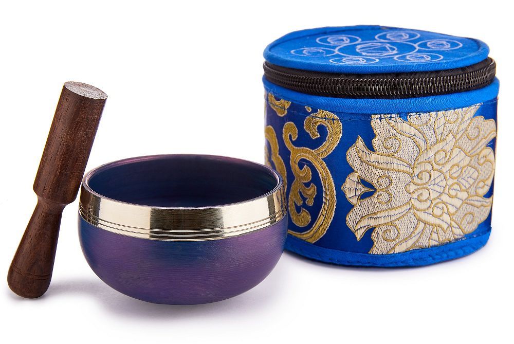 Chakra Singing Bowl – Dark Blue – Thorn & Thimble