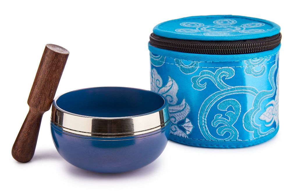 Chakra Singing Bowl – Light Blue – Thorn & Thimble