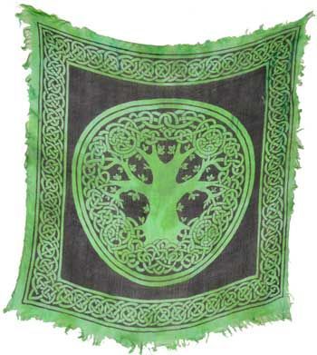 Tree of Life – Altar Cloth (18x18) – Thorn & Thimble