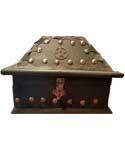 Salem pentagram wooden ritual chest – Thorn & Thimble