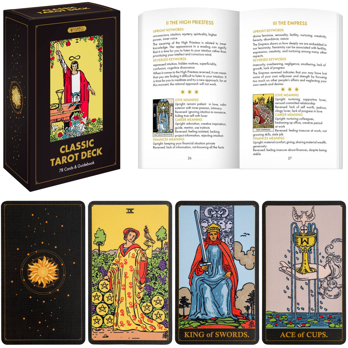 Classic Black Tarot – Thorn & Thimble