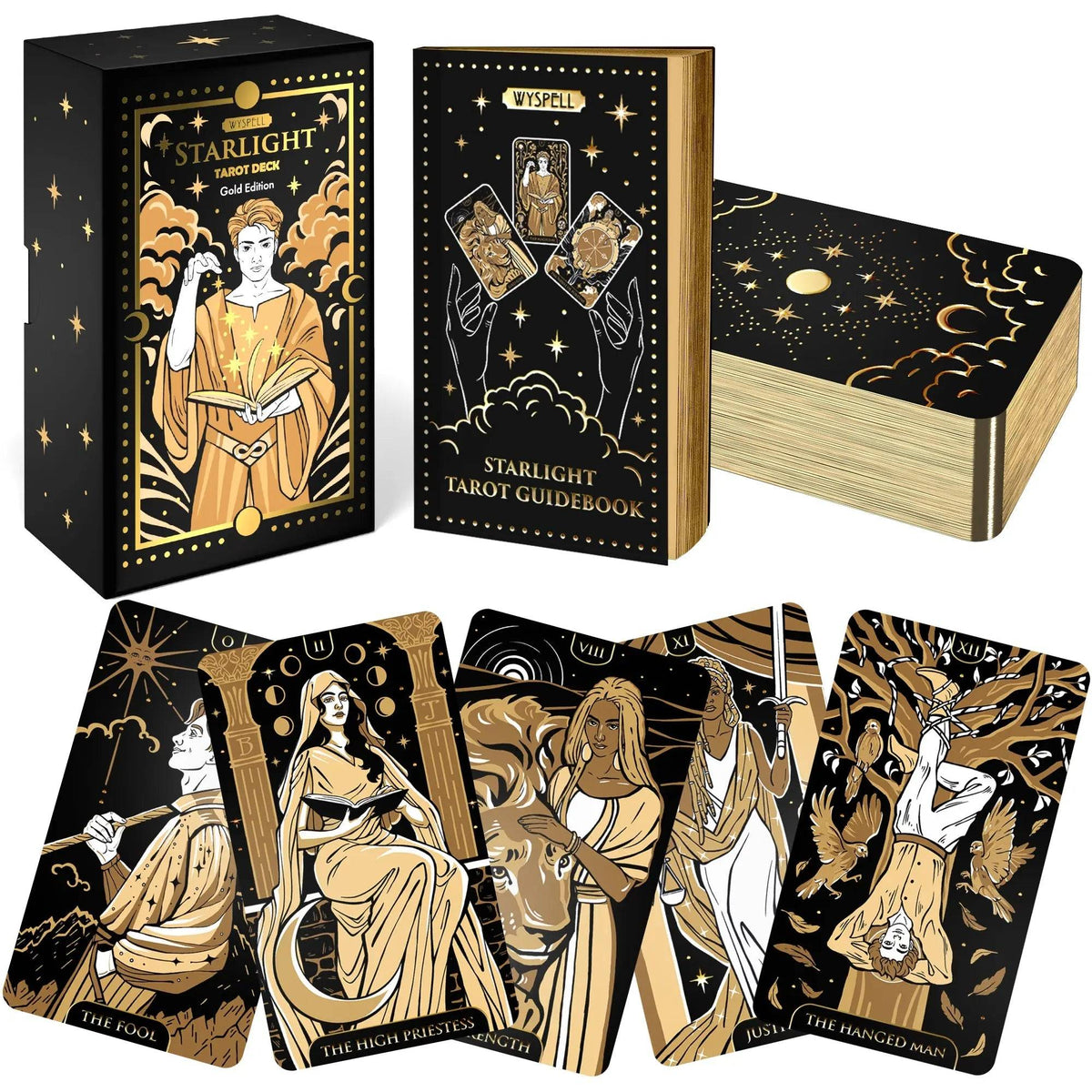 Starlight Gold Tarot – Thorn & Thimble