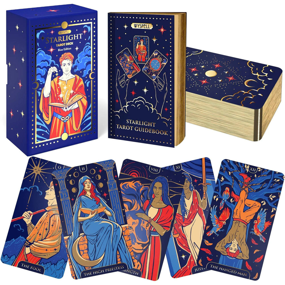 Starlight Blue Tarot – Thorn & Thimble