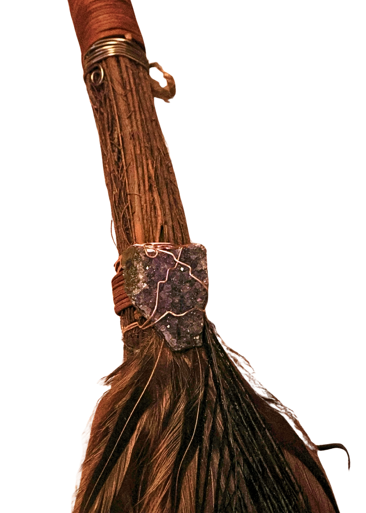 24-Inch Cinnamon Witch’s Broom – Thorn & Thimble