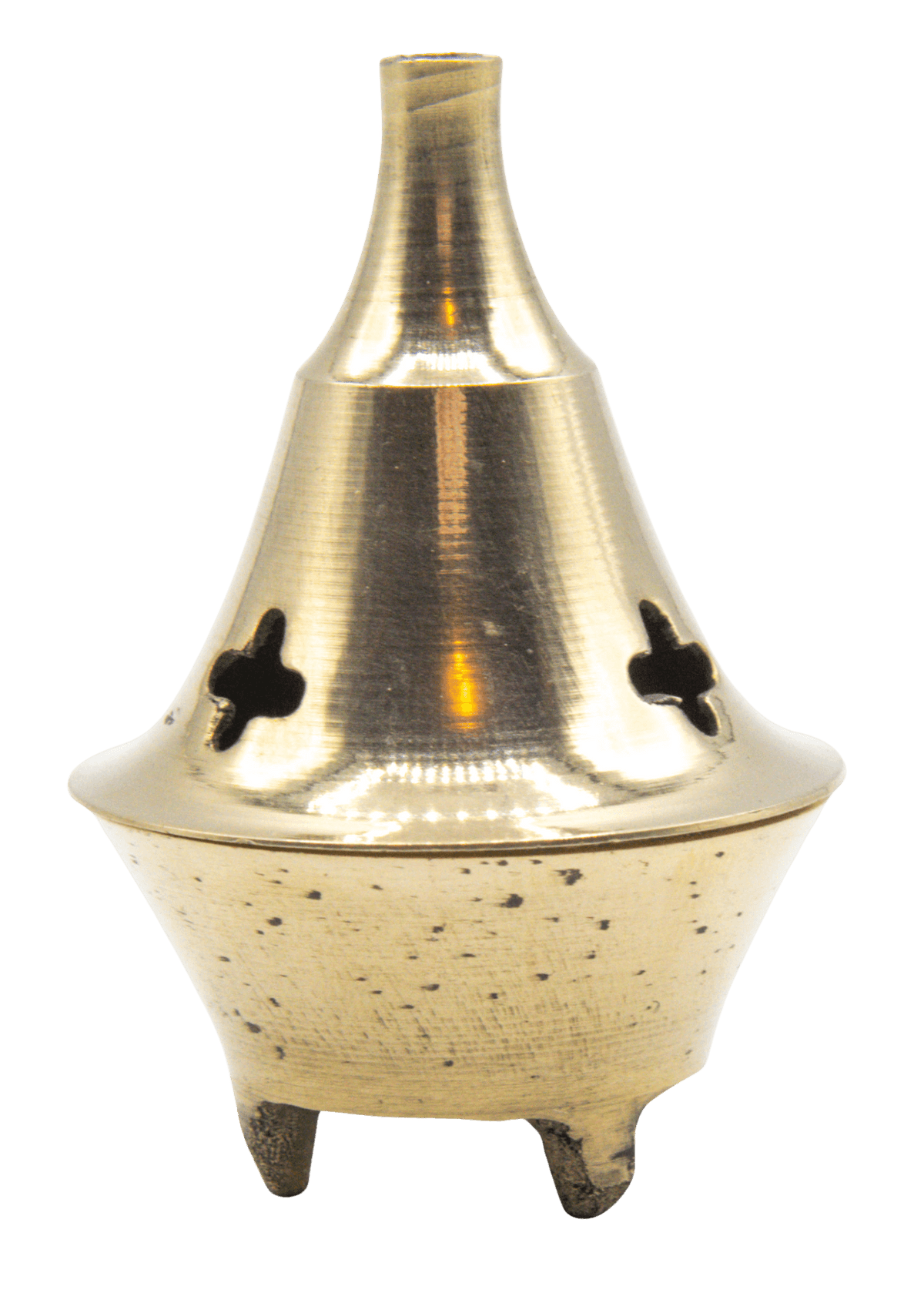 3.5-Inch Brass Cone Incense Burner – Thorn & Thimble