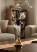 3.5-Inch Brass Cone Incense Burner – Thorn & Thimble