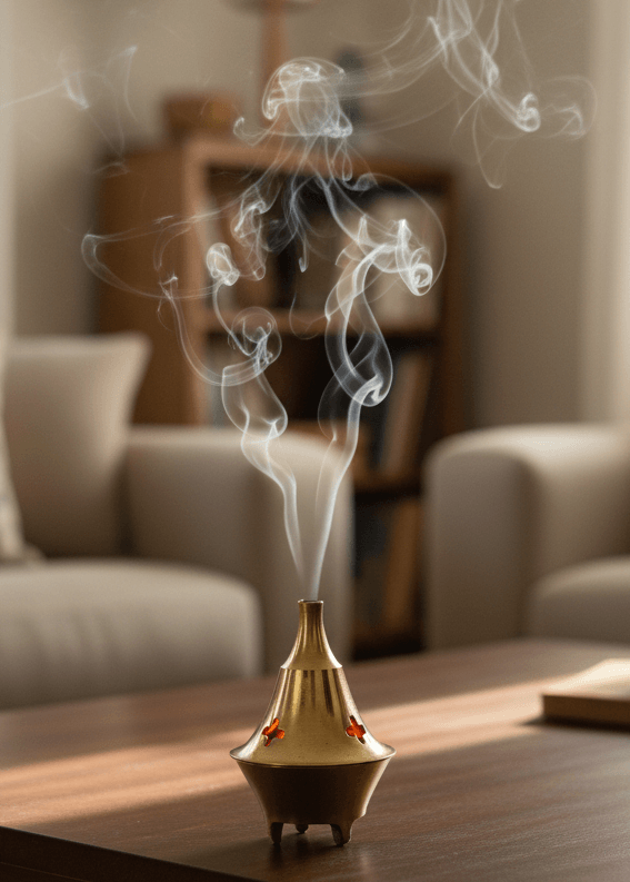 3.5-Inch Brass Cone Incense Burner – Thorn & Thimble
