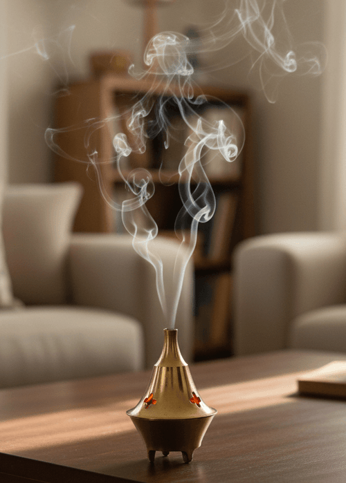 3.5-Inch Brass Cone Incense Burner – Thorn & Thimble