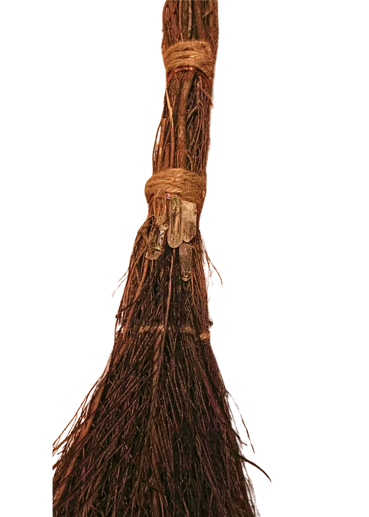 36-Inch Cinnamon Witch’s Broom – Thorn & Thimble