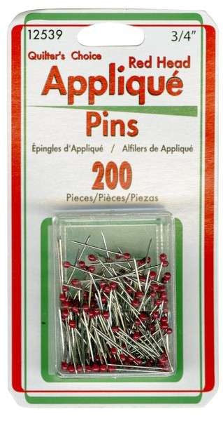 Red head Applique Pins – Thorn & Thimble