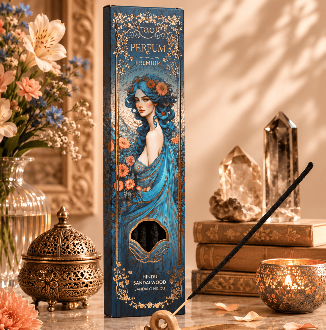 Sandalwood Tao Premium Incense – Thorn & Thimble
