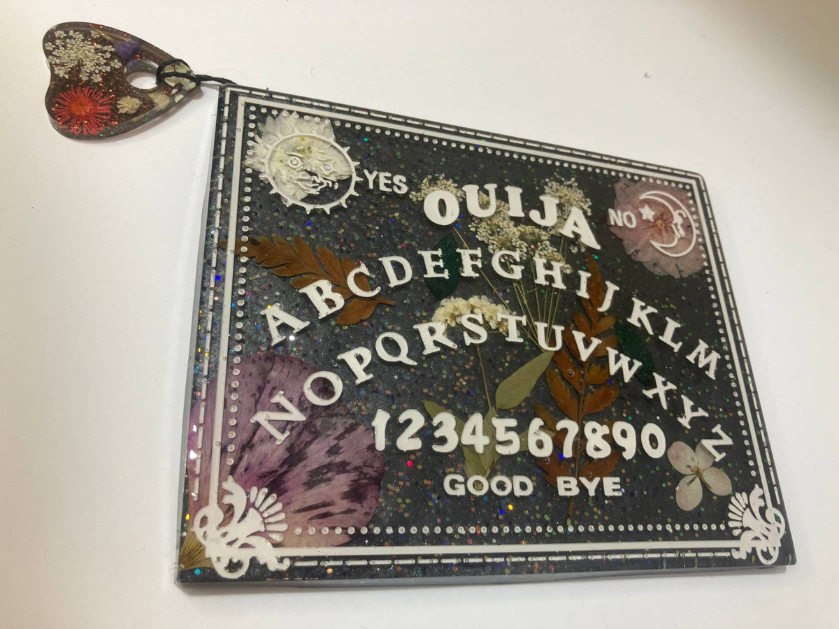 Handmade Resin Ouija Spirit Board with Planchette – Thorn & Thimble