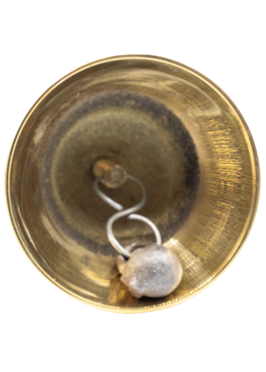 4-Inch Brass Triquetra Altar Bell – Thorn & Thimble