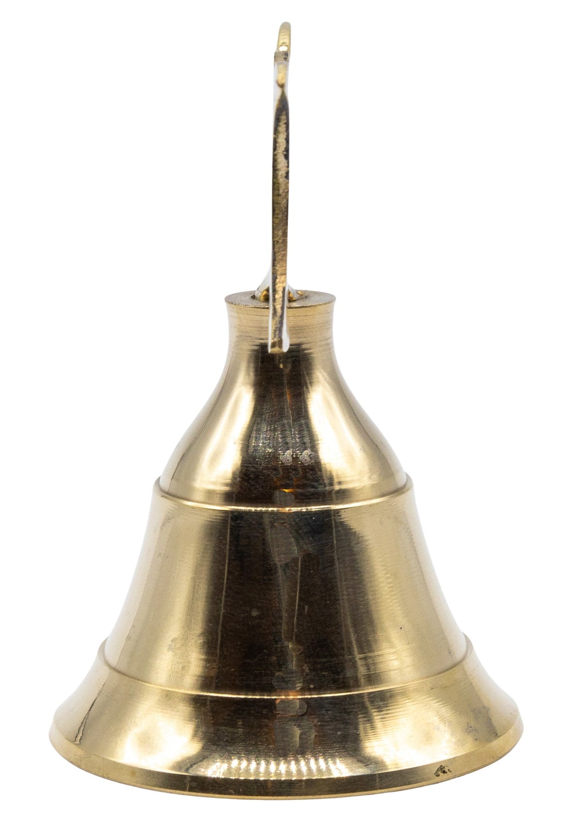 4-Inch Brass Triple Moon Altar Bell – Thorn & Thimble