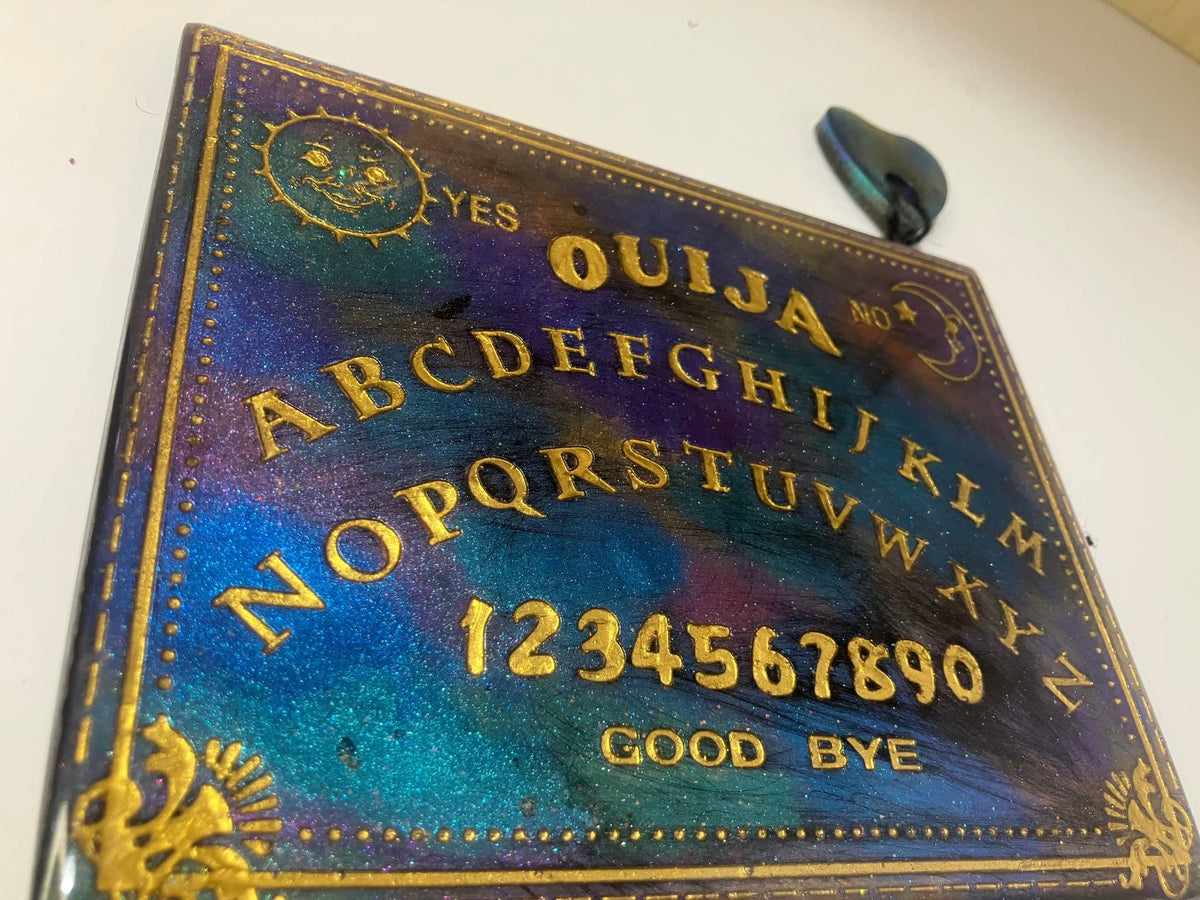 Handmade Resin Ouija Spirit Board with Planchette – Thorn & Thimble