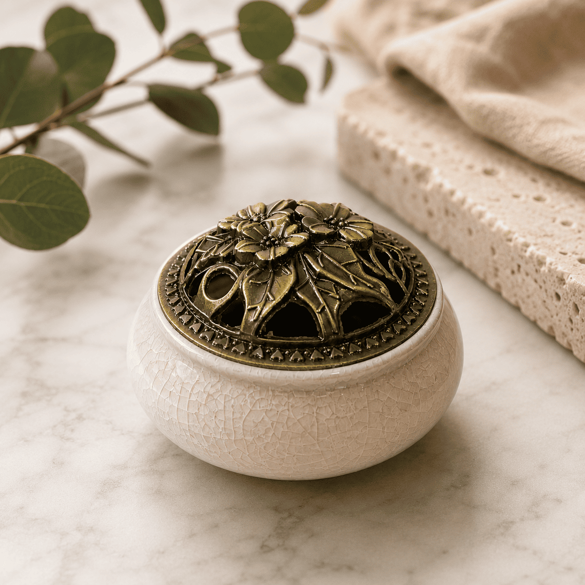 Ceramic Incense Burner & Smudge Bowl – Thorn & Thimble