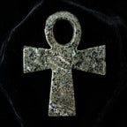 Larvikite Ankh Gemstone Carving – 3.5" – Thorn & Thimble