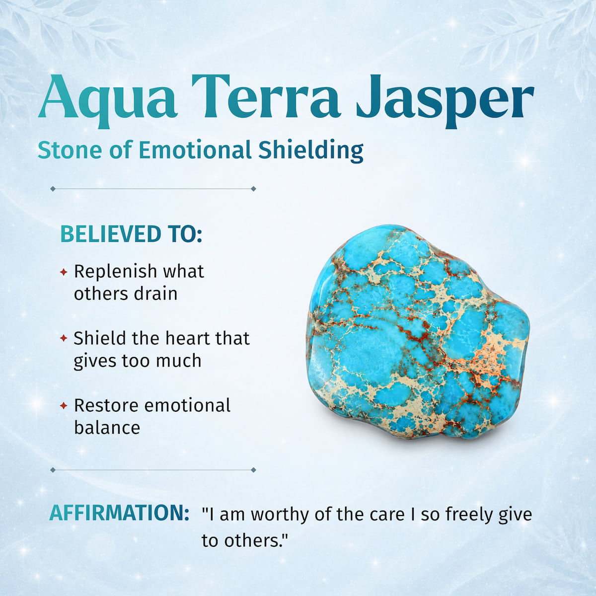 Aqua Terra Jasper Boundary Bracelet