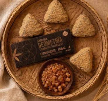 Amber & Frankincense Triangle Incense – Thorn & Thimble