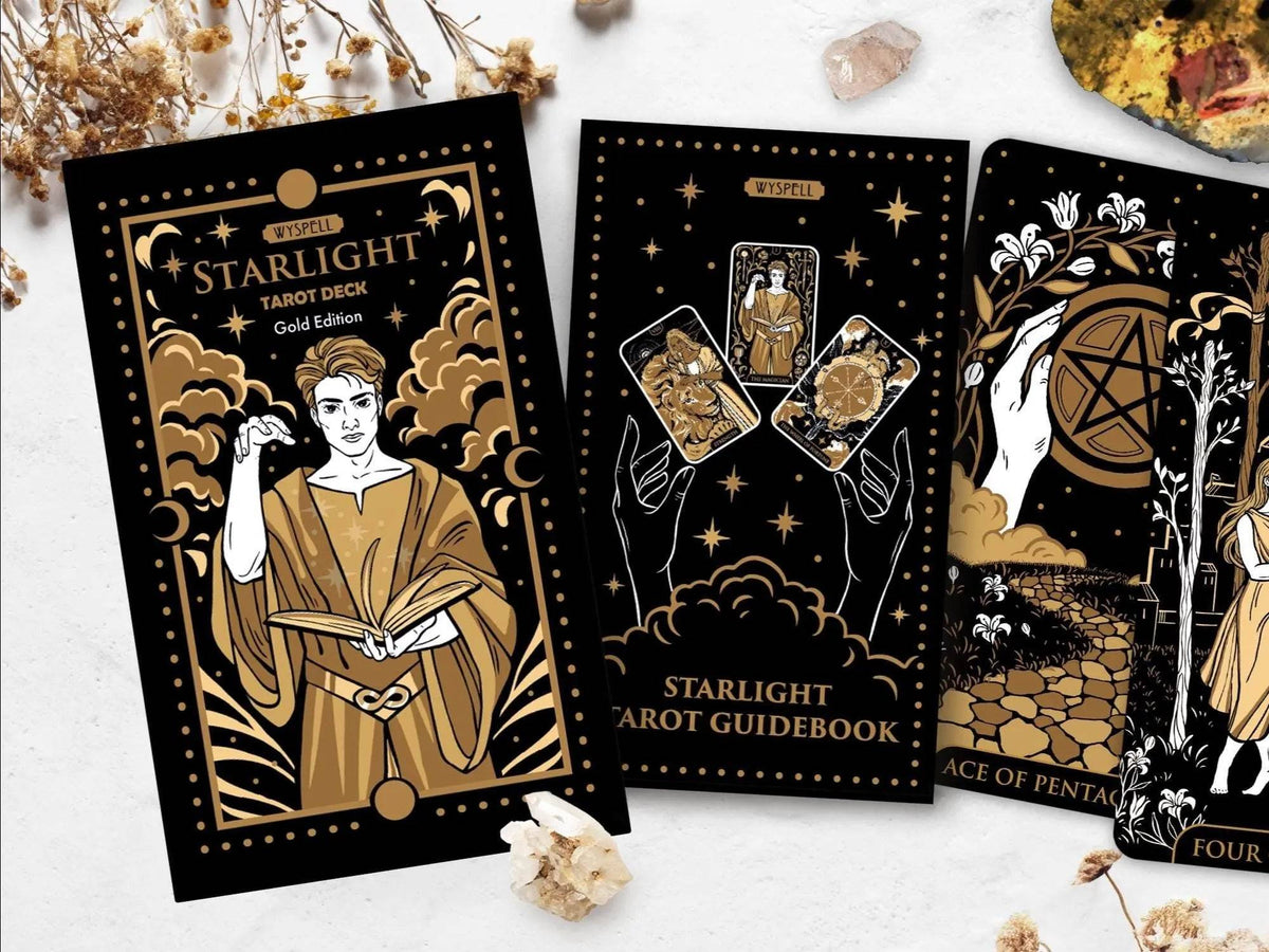 Starlight Gold Tarot – Thorn & Thimble