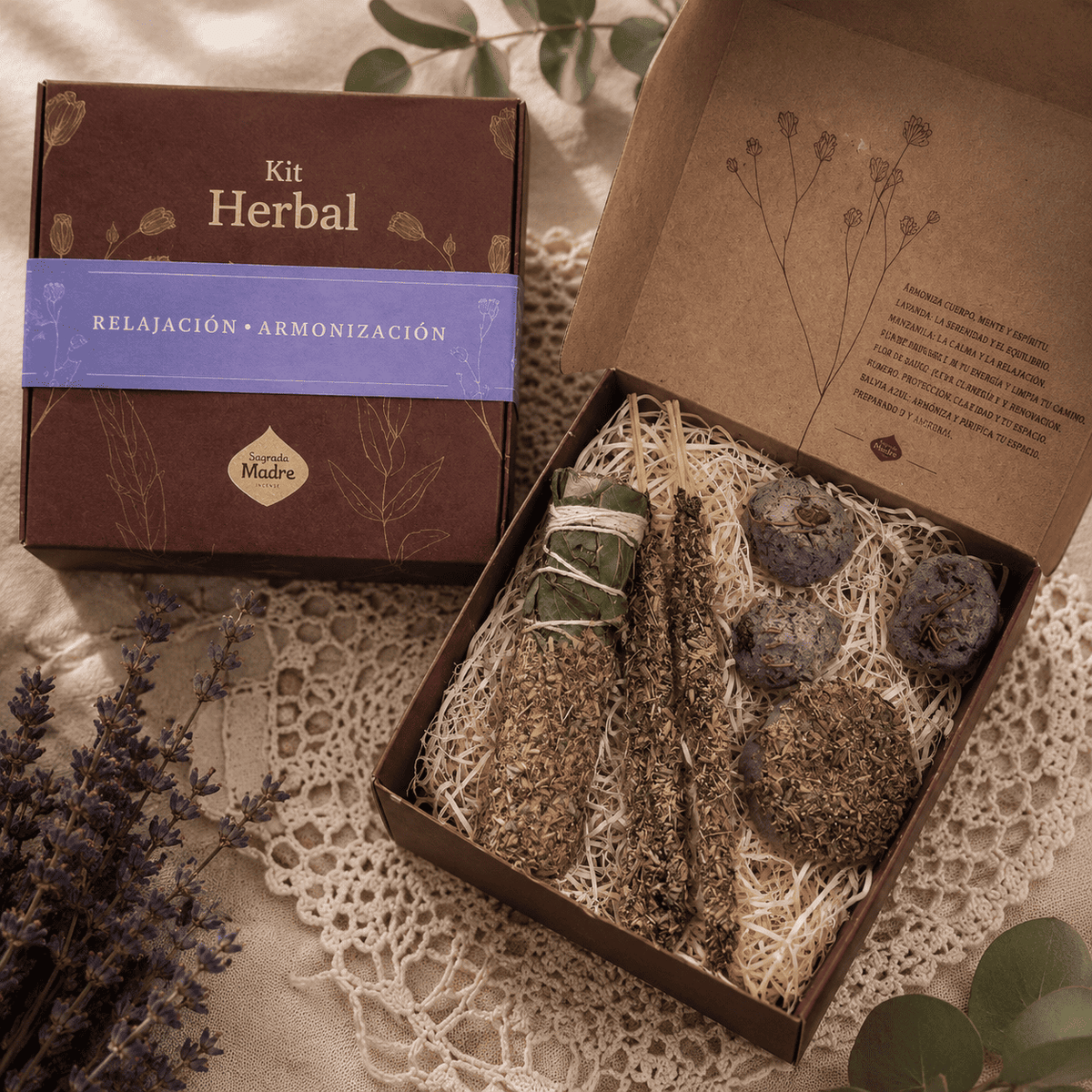 Lavender Relaxation Herbal Gift Box – Thorn & Thimble