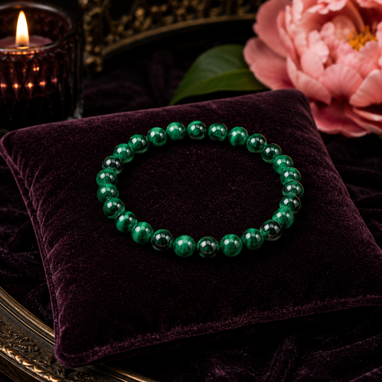 Malachite Transformation Bracelet | 6mm