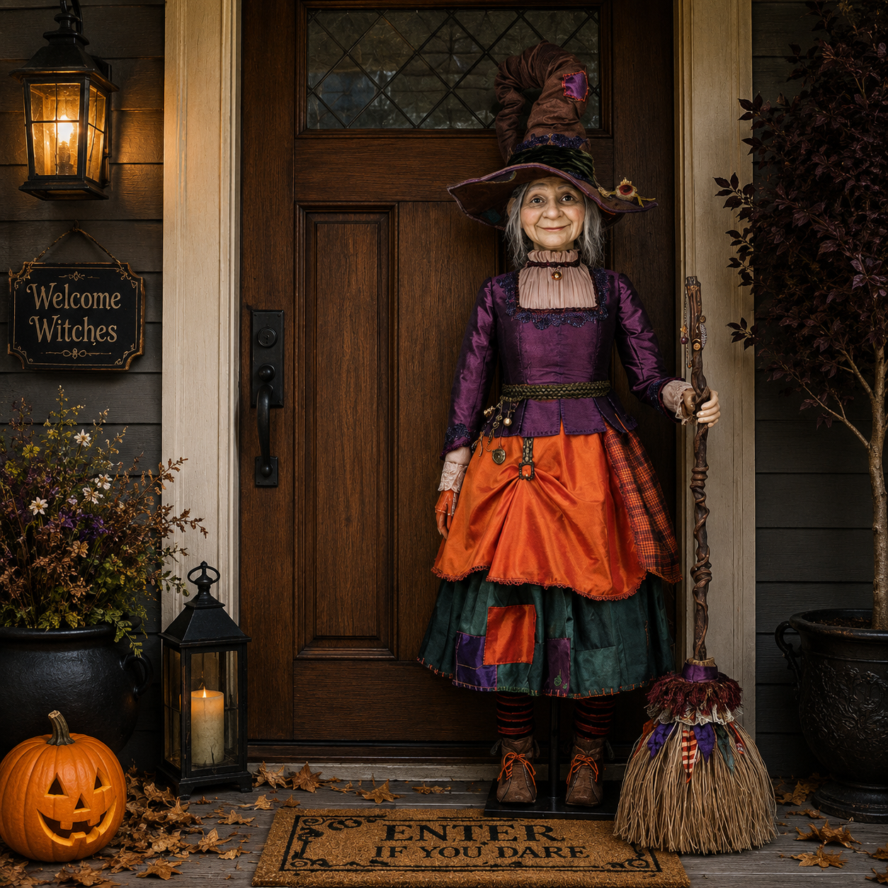 50” Gertrude Grimoir Witch by Katherine's Collection
