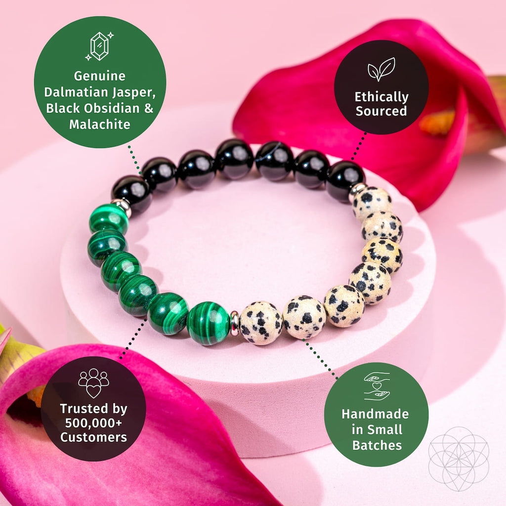 Soul Reset: Dalmatian Jasper Bracelet