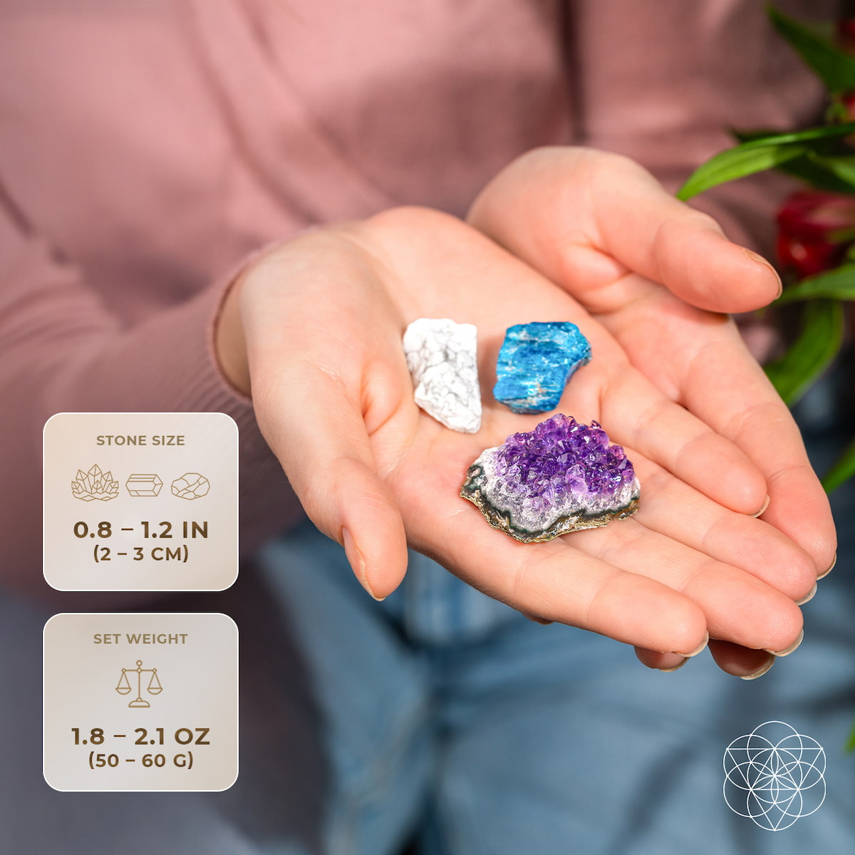 Calm & Clarity Crystal Trio