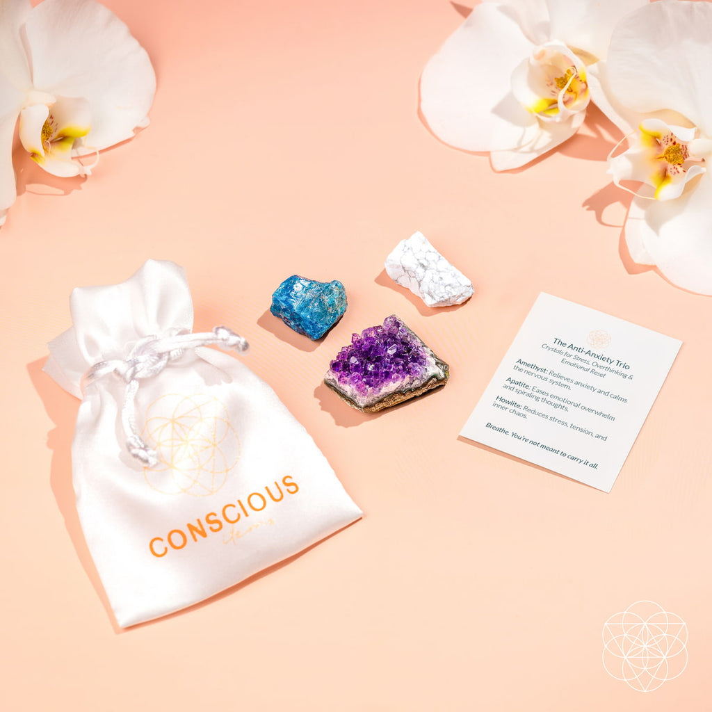 Calm & Clarity Crystal Trio