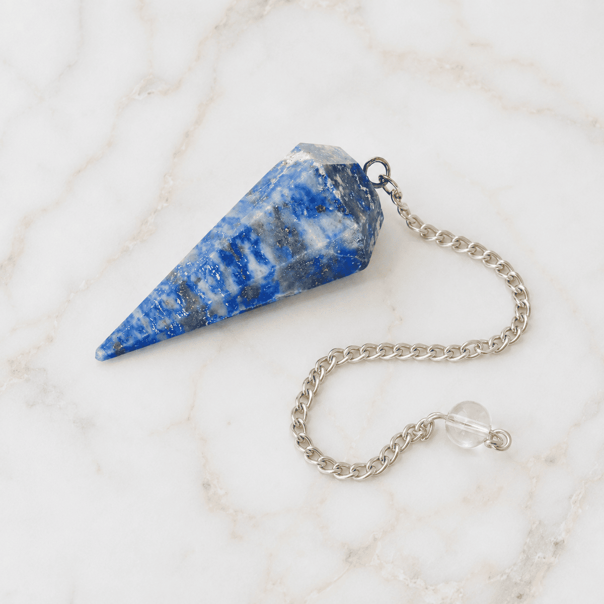 Lapis Lazuli Pendulum (Expansion and Inspiration) – Thorn & Thimble