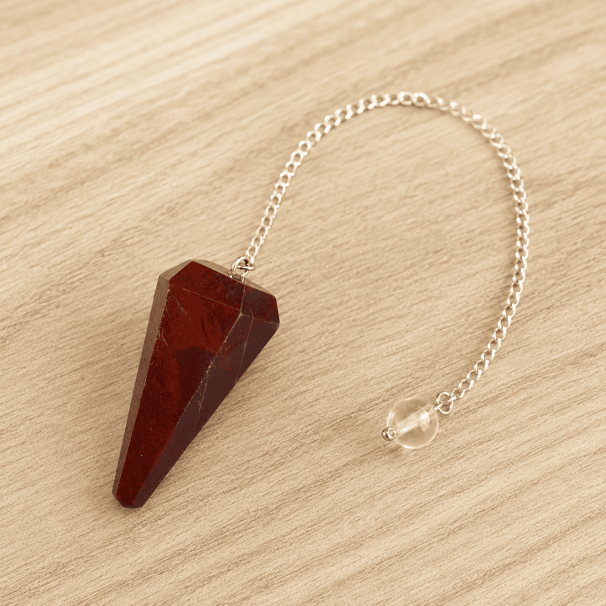 Red Jasper Pendulum (Generosity and Manifestation) – Thorn & Thimble