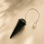 Bloodstone Faceted Crystal Pendulum – Thorn & Thimble