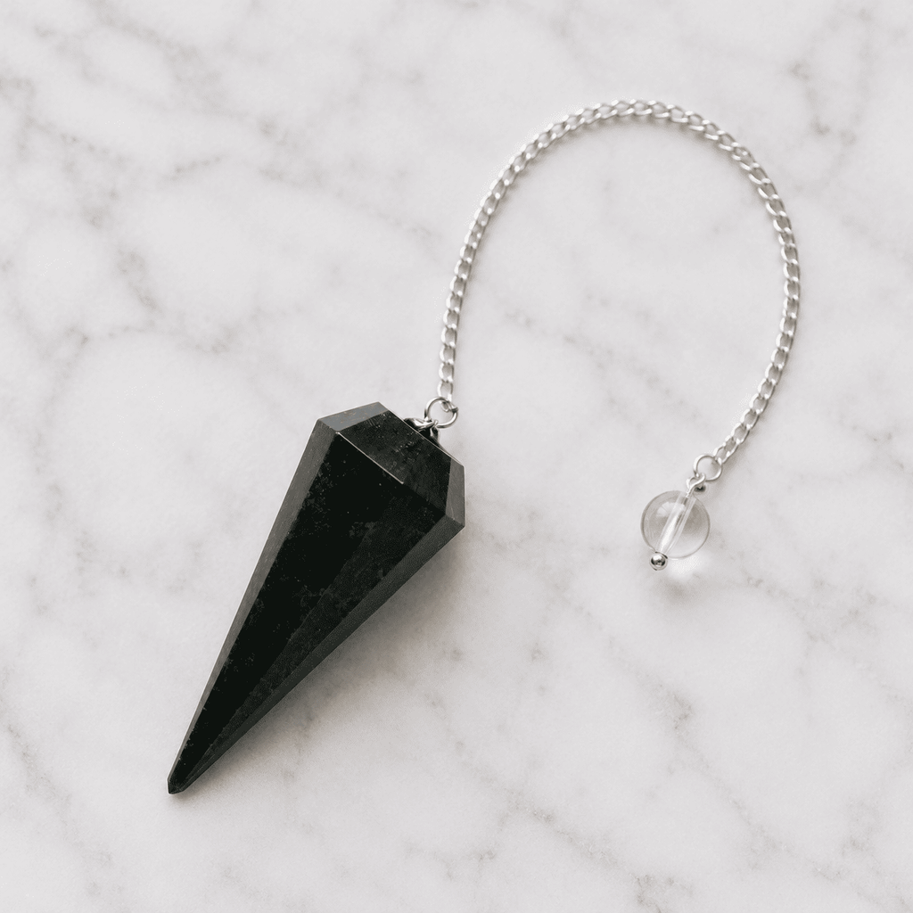 Bloodstone Faceted Crystal Pendulum – Thorn & Thimble