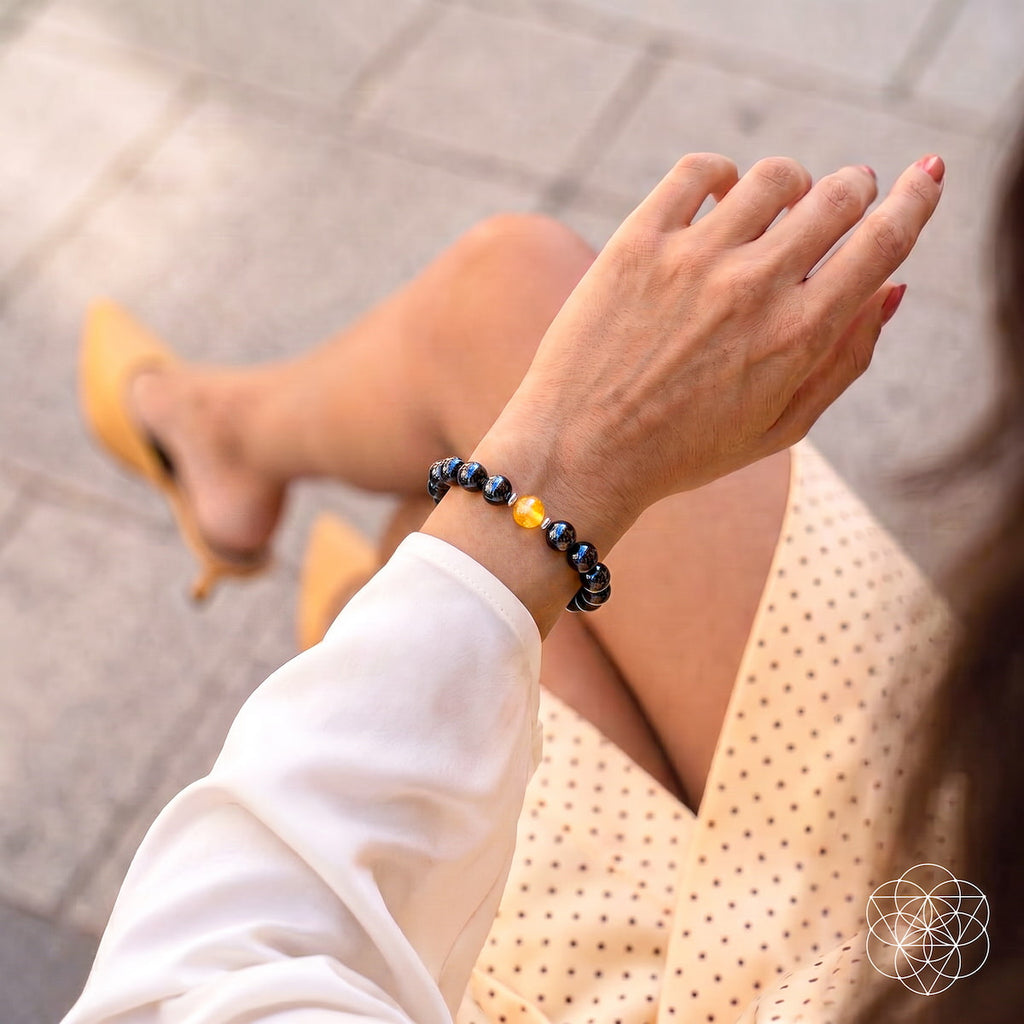 Arfvedsonite Vision Stone Bracelet