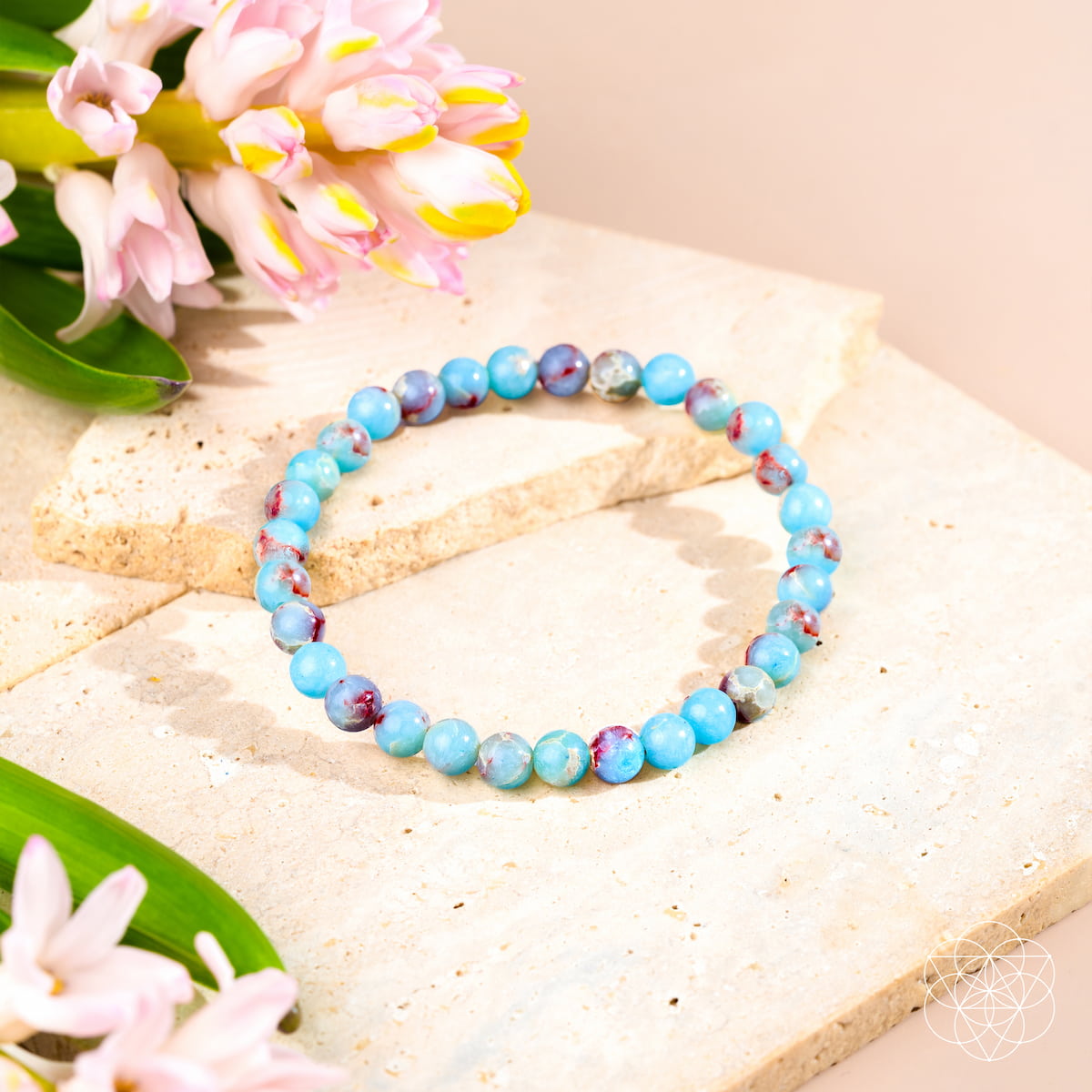 Aqua Terra Jasper Boundary Bracelet | 6mm