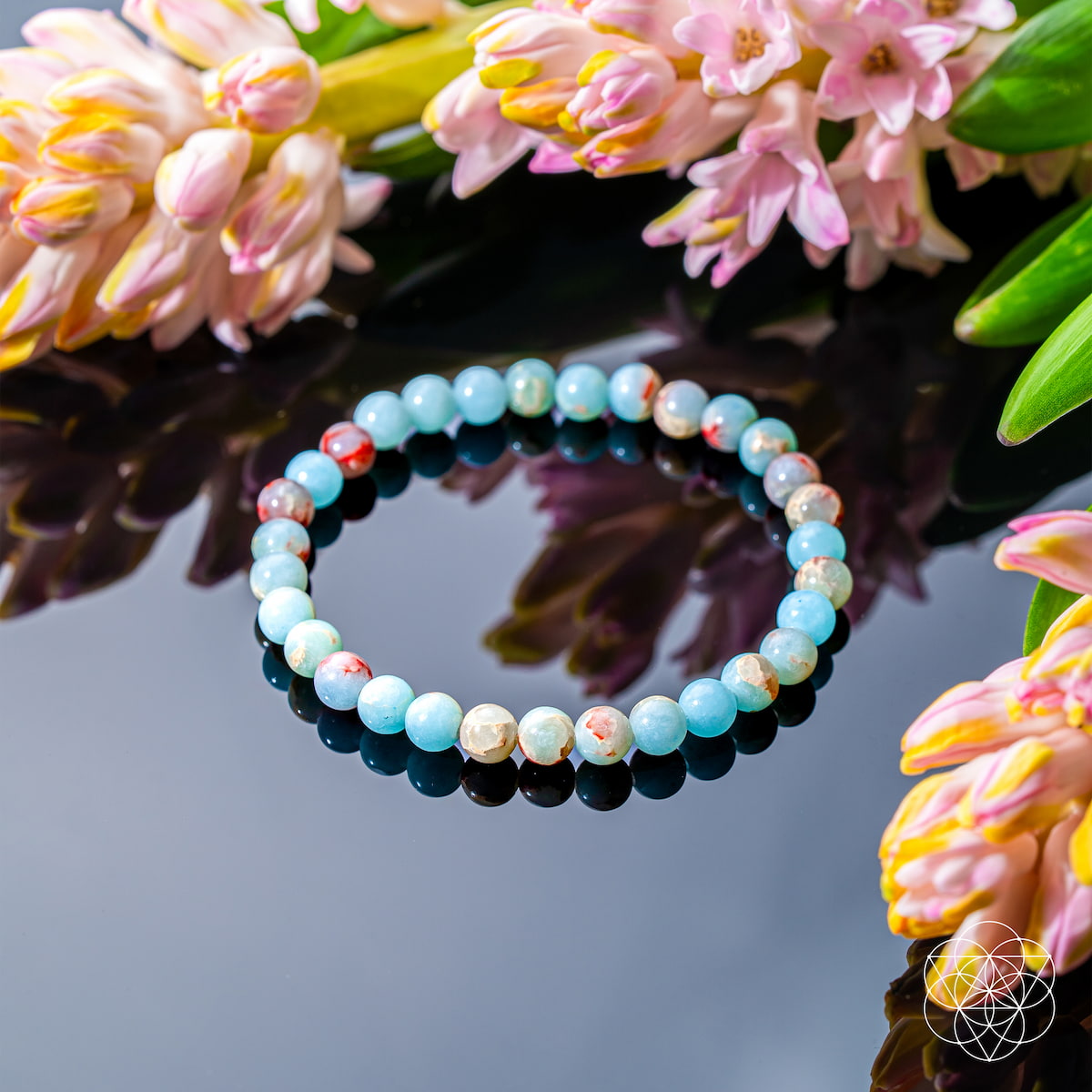 Aqua Terra Jasper Boundary Bracelet | 6mm