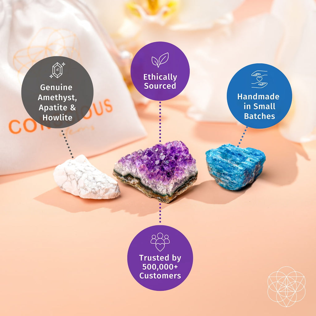 Calm & Clarity Crystal Trio