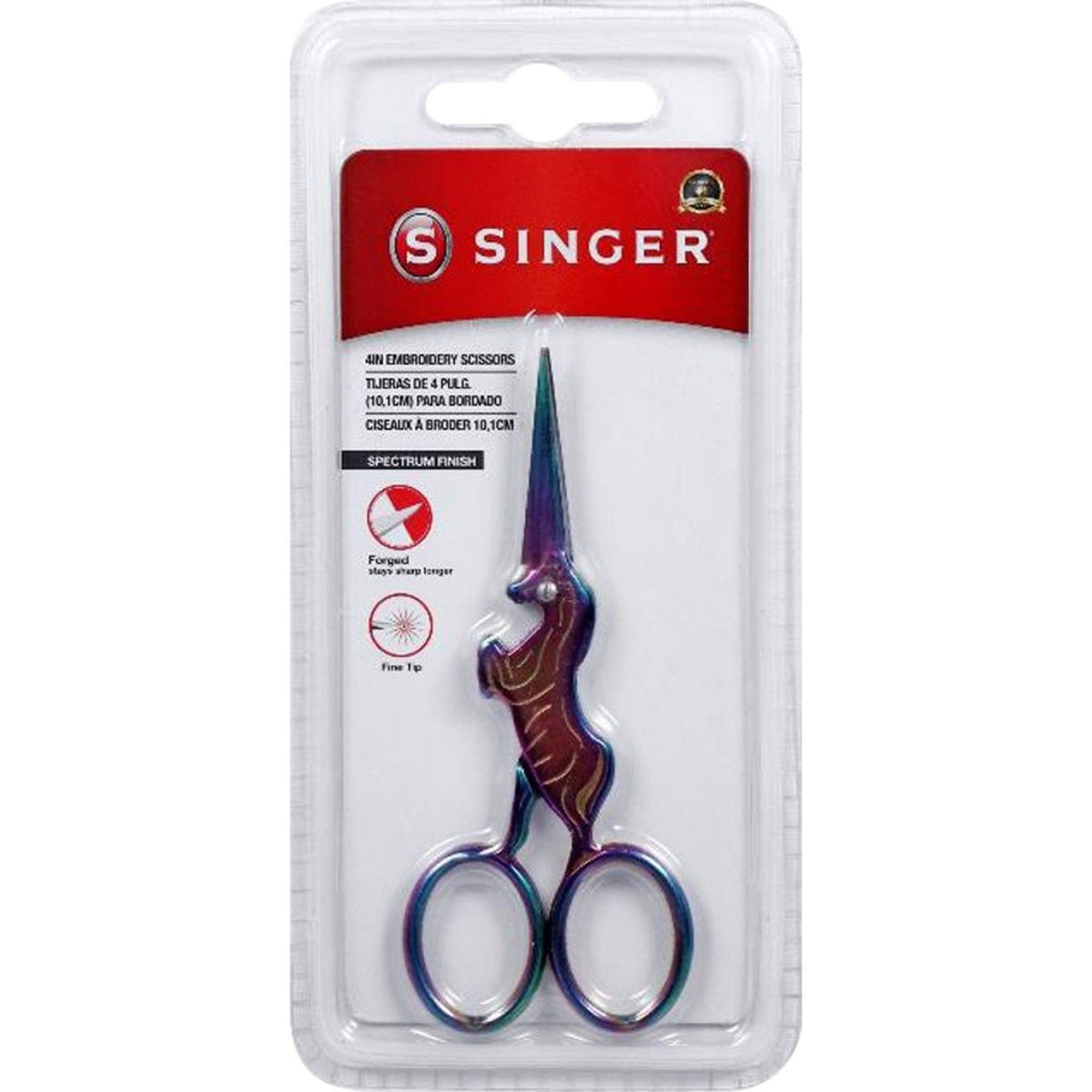 Unicorn embroidery scissors for magical crafting and ritual cutting – Thorn & Thimble