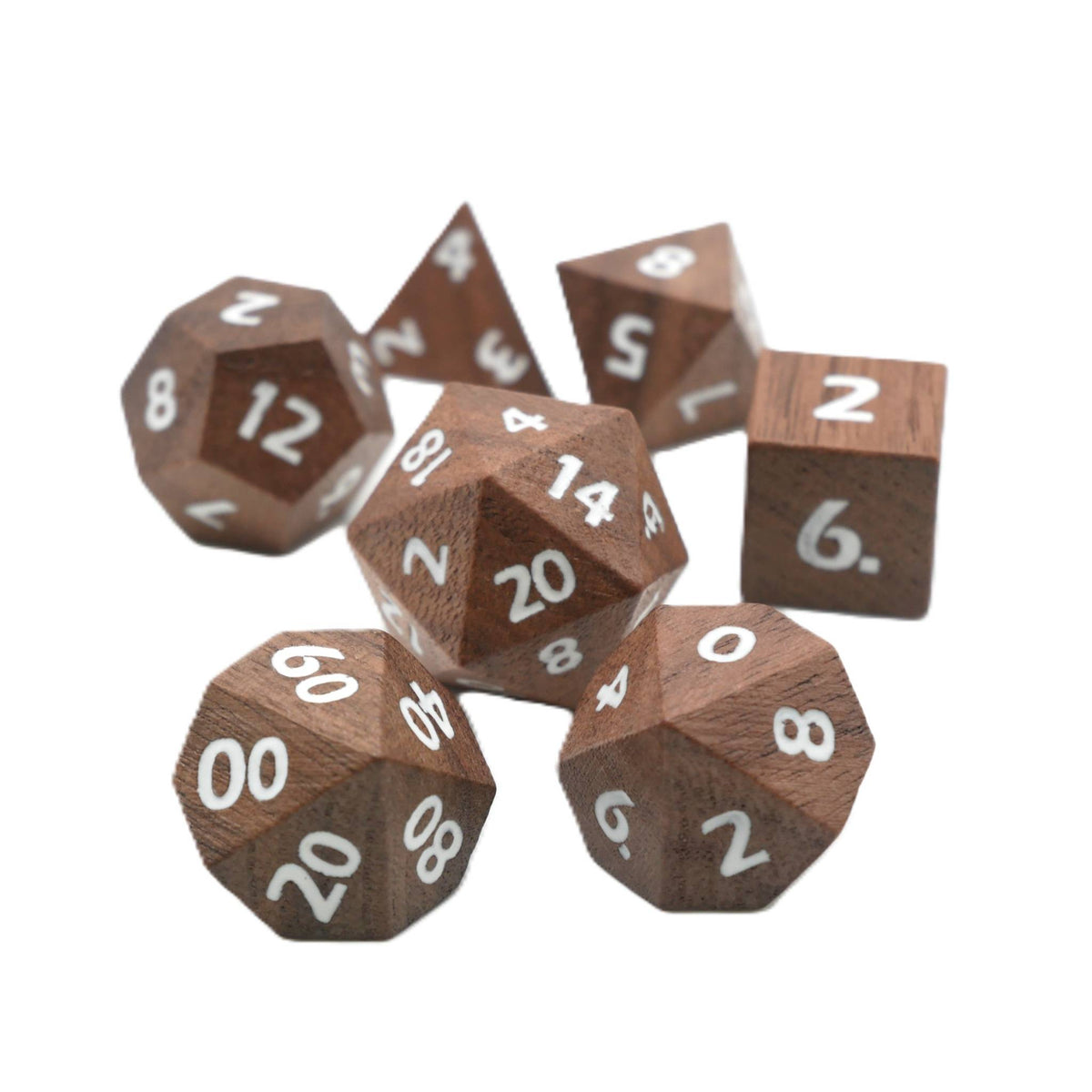 Deku Seed- 7-Piece RPG Dice Set – Thorn & Thimble