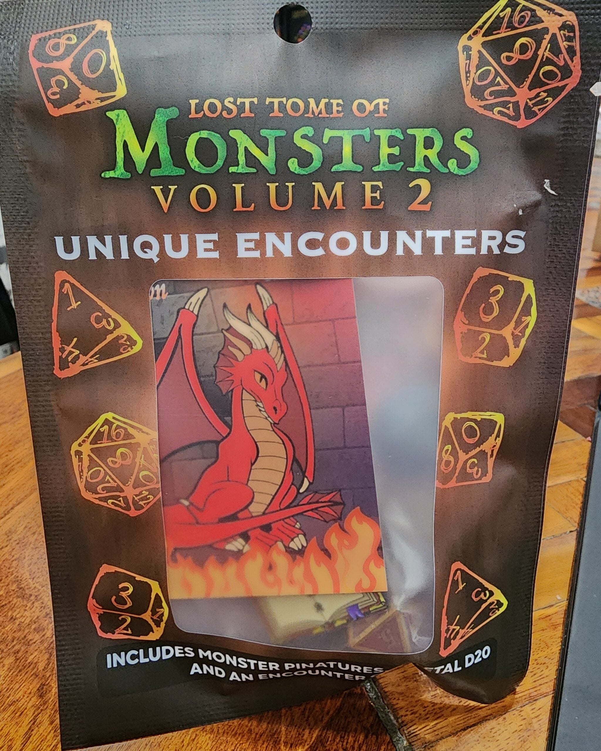 Foam Brain Games: Lost Tome of Monsters - Volume 2 - Unique Encounters - Red Dragon