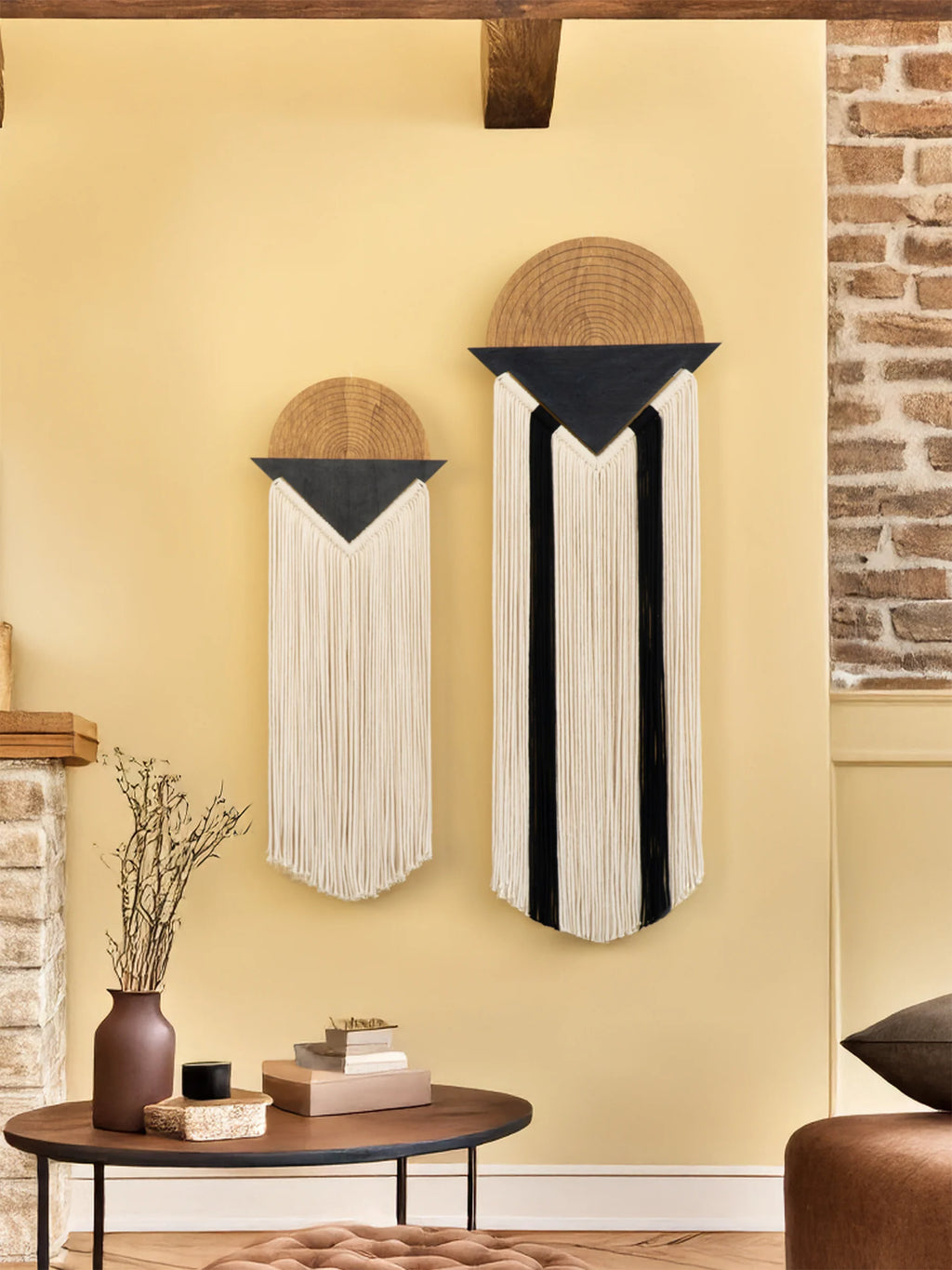 Fathom Macrame Fiber Wall Art (Y38)
