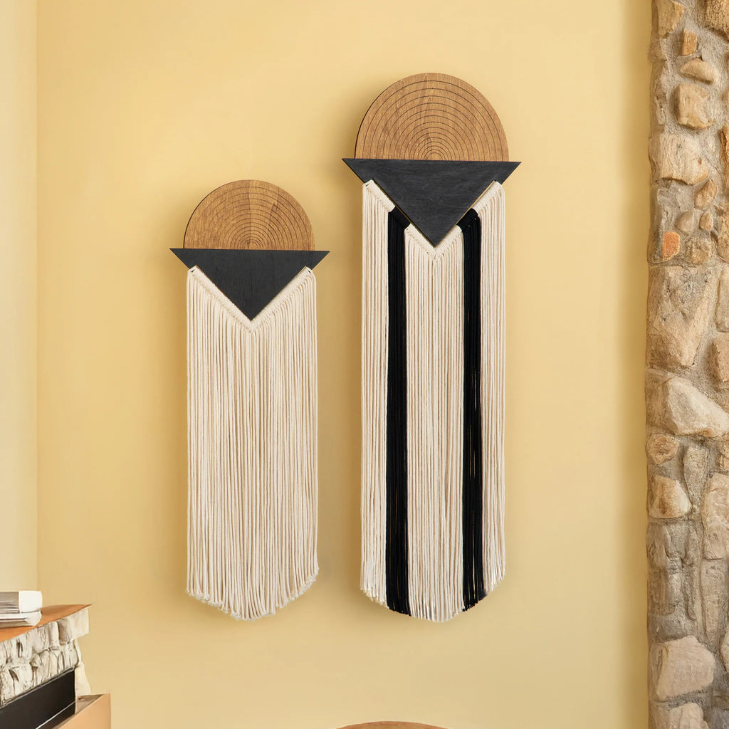 Fathom Macrame Fiber Wall Art (Y38)