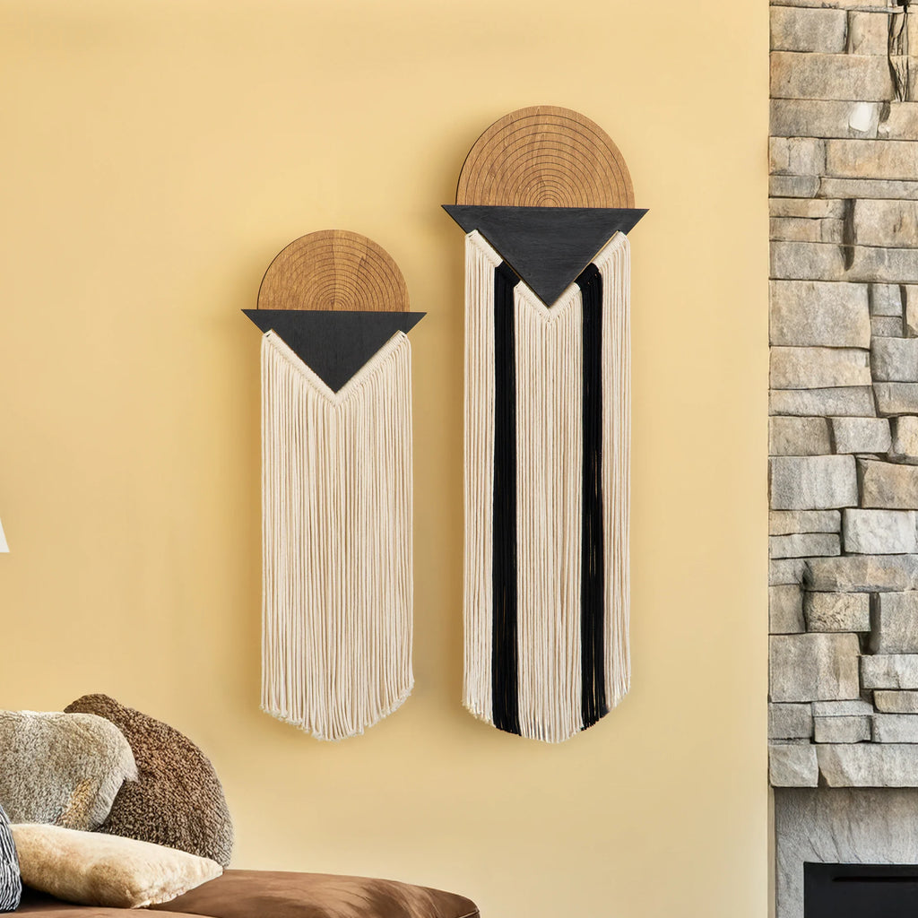Fathom Macrame Fiber Wall Art (Y38)